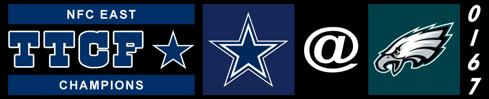 The Tortured Cowboys Fan 167th Edition - 2016-2017 Regular Season: "Philly Gets Token Victory While Dallas Avoids Unnecessary Injury"