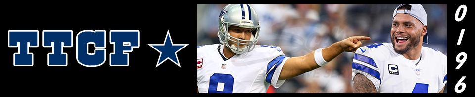 The Tortured Cowboys Fan 196th Edition - 2018-2019 Regular Season: "That Announcer Guy And More Dak On The Fly"
