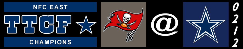 The Tortured Cowboys Fan 212th Edition - 2018-2019 Regular Season: "Cowboys Outlast Tampa Bay To Win The NFC East And Face The Giants, Last But Not Quite Least"